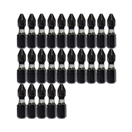Disston MM 25PK PH2 1 Imp Bits 255388